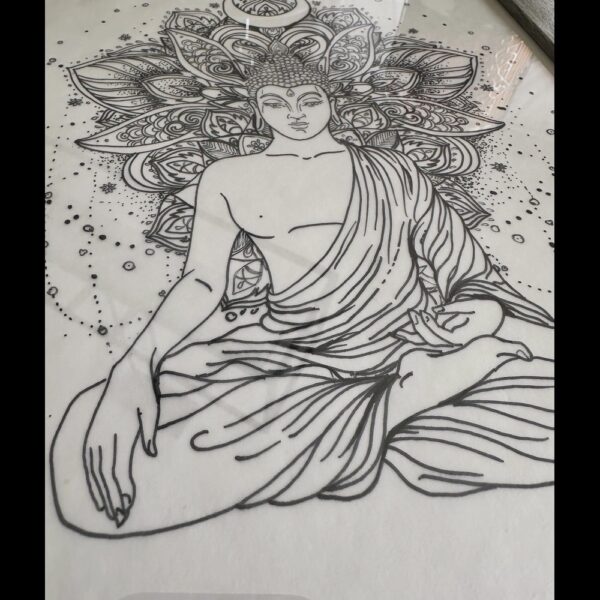 Harmony Lines : Buddha’s Meditative Pose - Image 3